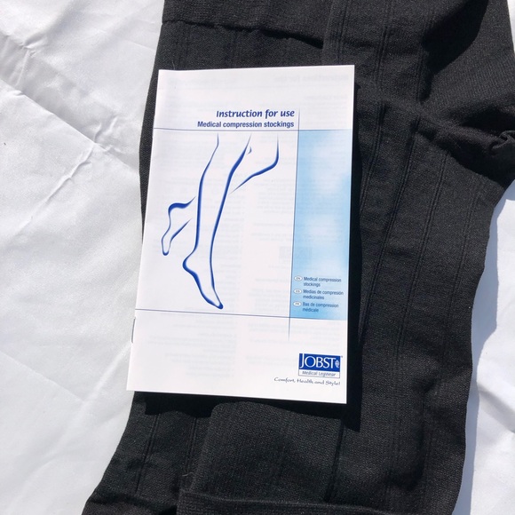 Jobst mens black compression socks-2 pairs-NWOT - Picture 7 of 9